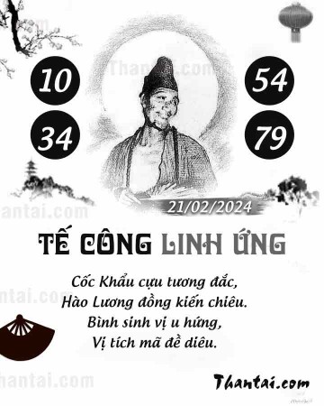 TẾ CÔNG LINH ỨNG 21/02/2024