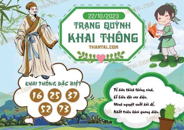 Trạng Quỳnh Khai Thông 22/02/2024