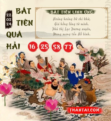 BÁT TIÊN QUÁ HẢI 22/02/2024