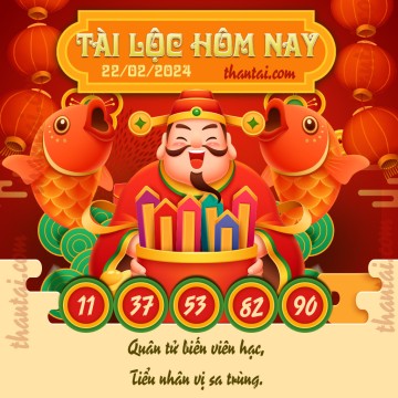 Tài Lộc Hôm Nay 22/02/2024