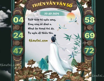 THIÊN VĂN VẬN SỐ 22/02/2024