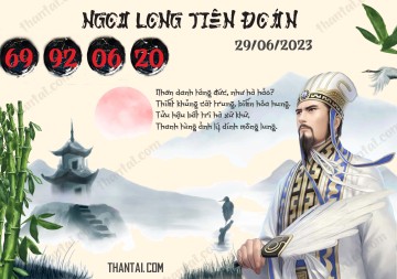 Ngọa Long Tiên Đoán 29/06/2023