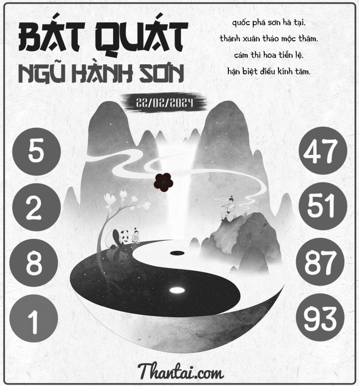 BÁT QUÁI NGŨ HÀNH SƠN 07/02/2024