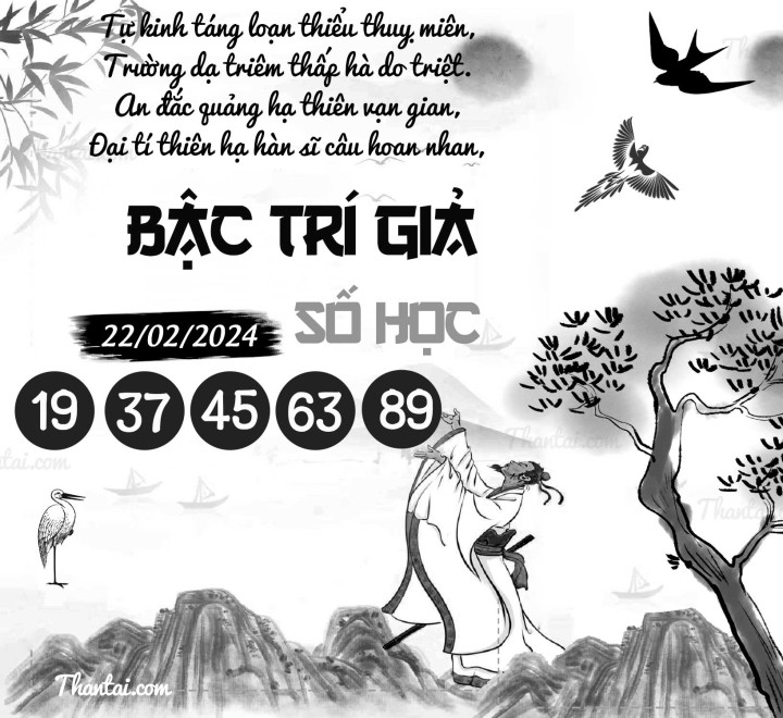 BẬC TRÍ GIẢ SỐ HỌC 07/02/2024