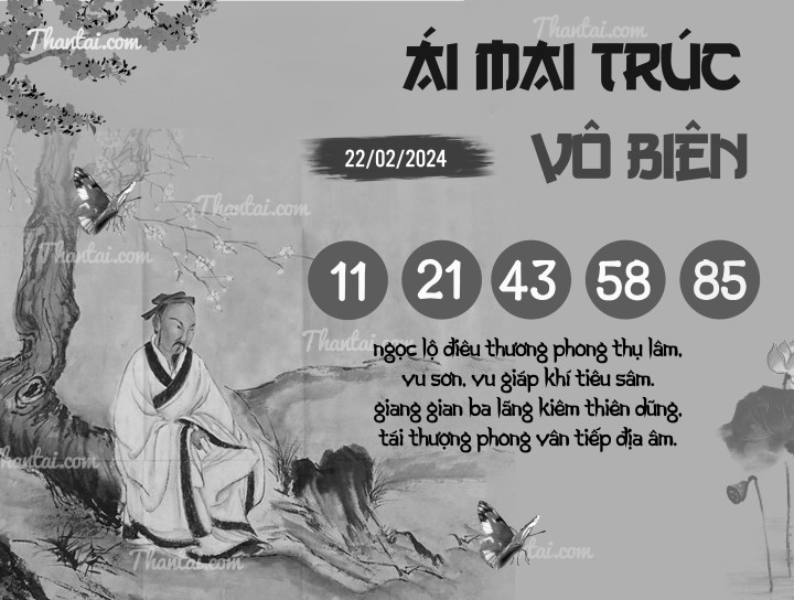 ÁI MAI TRÚC VÔ BIÊN 07/02/2024