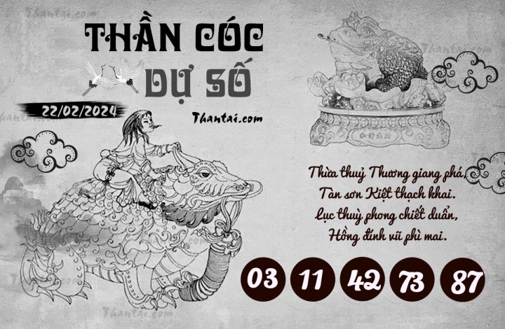 THẦN CÓC DỰ SỐ 07/02/2024