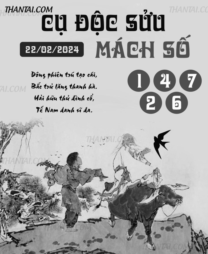 CỤ ĐỘC SỬU MÁCH SỐ 07/02/2024