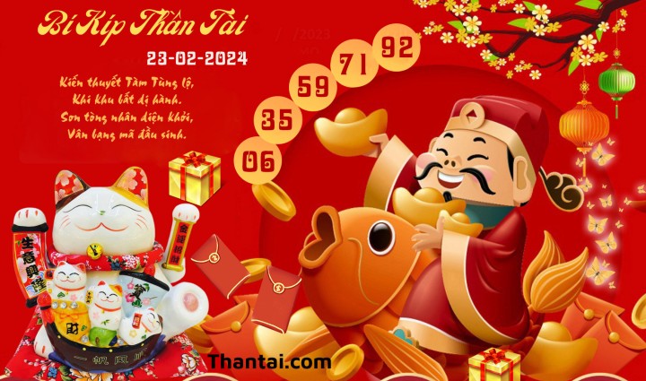 Bí Kíp Thần Tài 08/02/2024