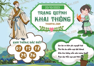 Trạng Quỳnh Khai Thông 23/02/2024