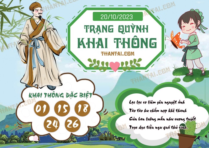 Trạng Quỳnh Khai Thông 08/02/2024