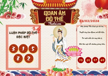 Quan Âm Độ Thế 23/02/2024