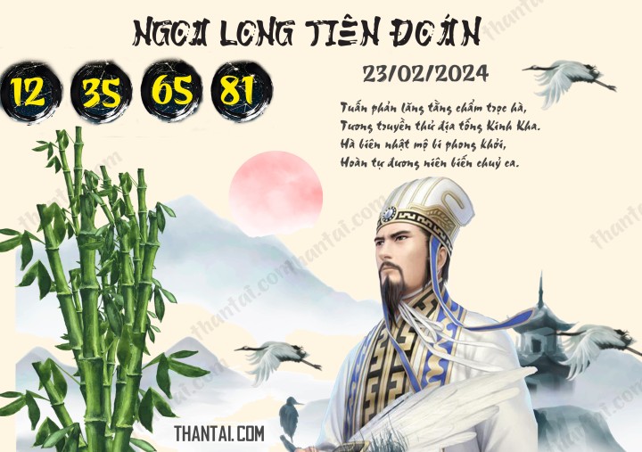 Ngọa Long Tiên Đoán 08/02/2024