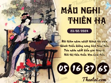 Mẫu Nghi Thiên Hạ 23/02/2024