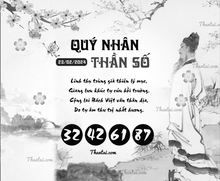 QUÝ NHÂN THẦN SỐ 08/02/2024