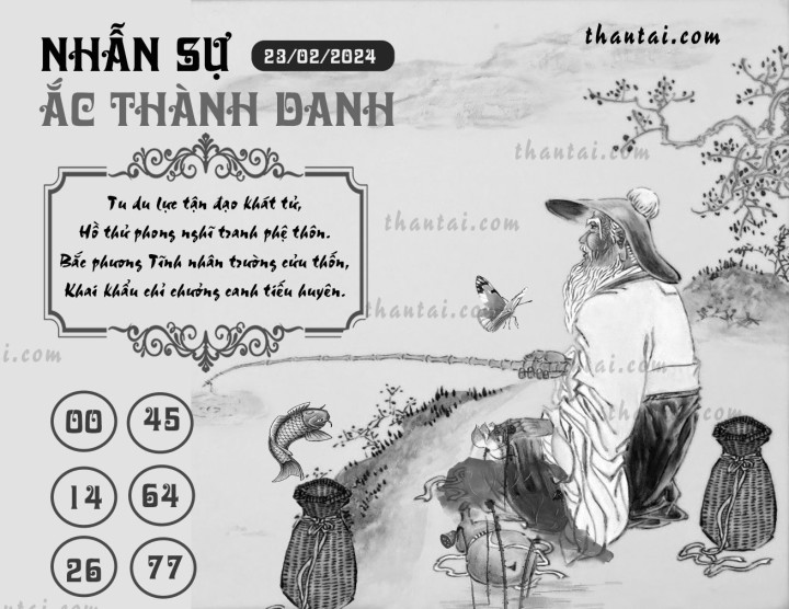 NHẪN SỰ ẮC THÀNH DANH 08/02/2024