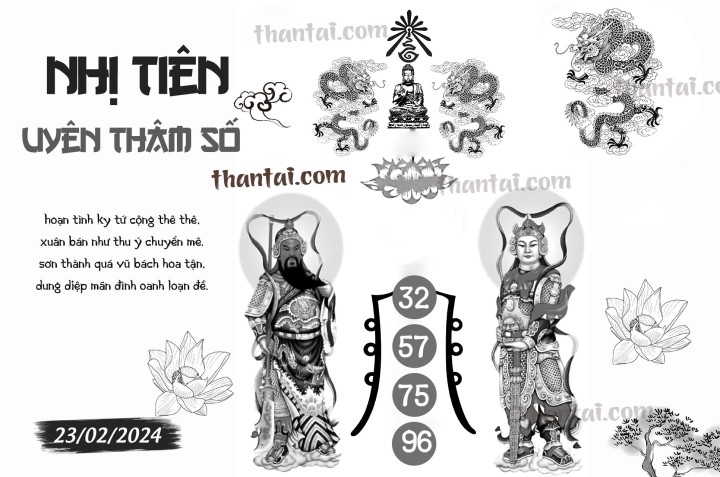 NHỊ TIÊN UYÊN THÂM SỐ 08/02/2024