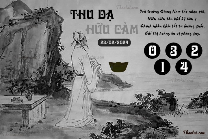 THU DẠ HỮU CẢM 08/02/2024