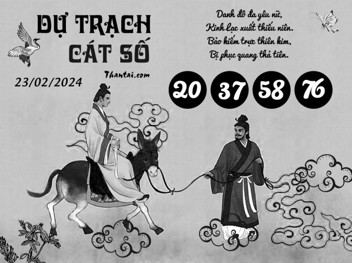 DỰ TRẠCH CÁT SỐ 08/02/2024