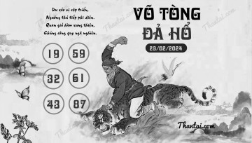 VÕ TÒNG ĐẢ HỔ 23/02/2024