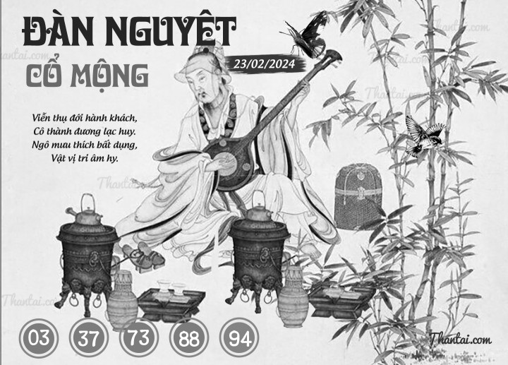 ĐÀN NGUYỆT CỔ MỘNG 08/02/2024