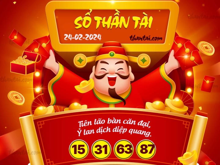 SỔ THẦN TÀI 13/02/2024