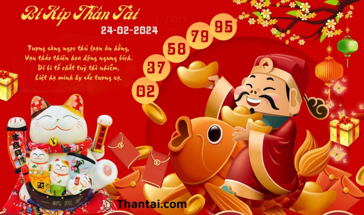 Bí Kíp Thần Tài 13/02/2024