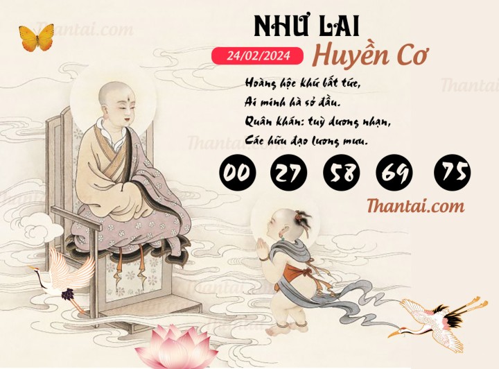 NHƯ LAI HUYỀN CƠ 13/02/2024