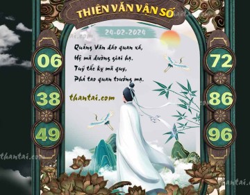 THIÊN VĂN VẬN SỐ 24/02/2024