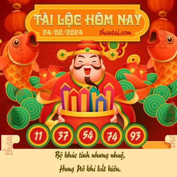 Tài Lộc Hôm Nay 24/02/2024