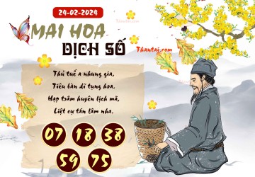 Mai Hoa Dịch Số 24/02/2024