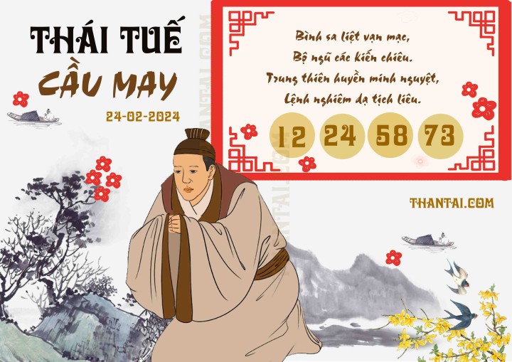 Thái Tuế Cầu May 13/02/2024