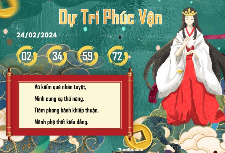 DỰ TRI PHÚC VẬN 13/02/2024