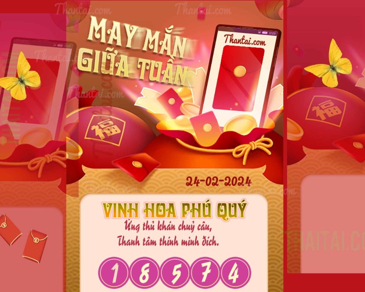 May Mắn Giữa Tuần 13/02/2024