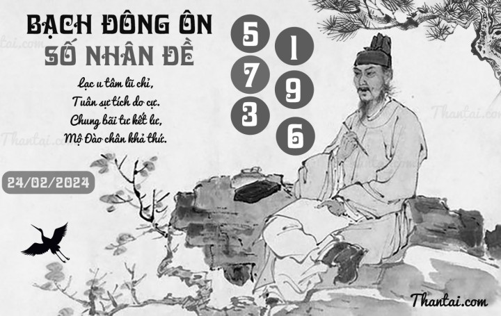 BẠCH ĐÔNG ÔN 13/02/2024