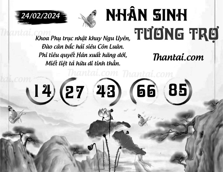 NHÂN SINH TƯƠNG TRỢ 13/02/2024