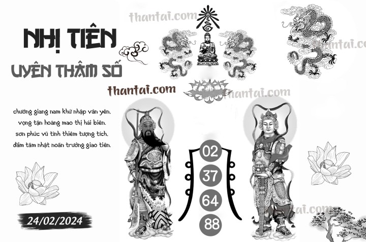 NHỊ TIÊN UYÊN THÂM SỐ 13/02/2024