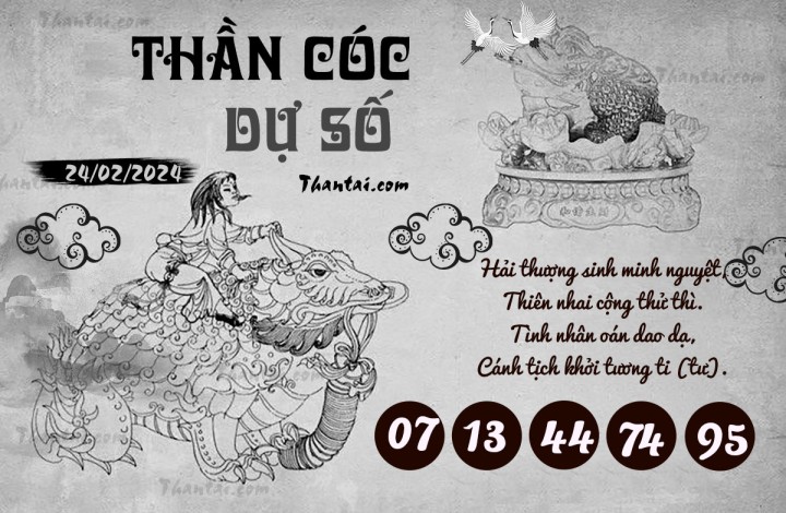 THẦN CÓC DỰ SỐ 13/02/2024