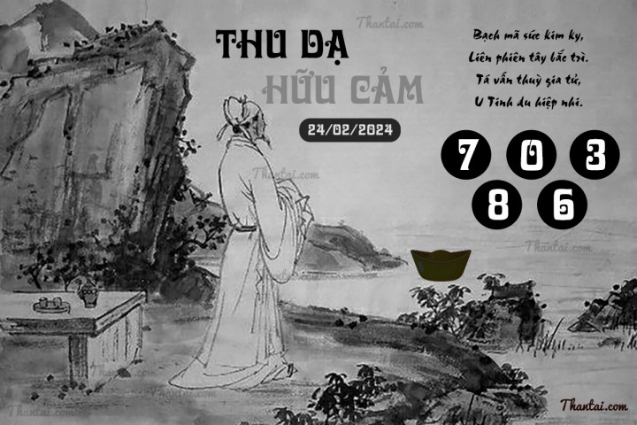 THU DẠ HỮU CẢM 13/02/2024