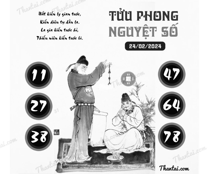 TỬU PHONG NGUYỆT SỐ 13/02/2024