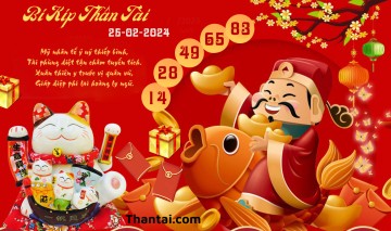 Bí Kíp Thần Tài 25/02/2024