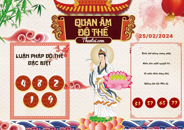 Quan Âm Độ Thế 13/02/2024