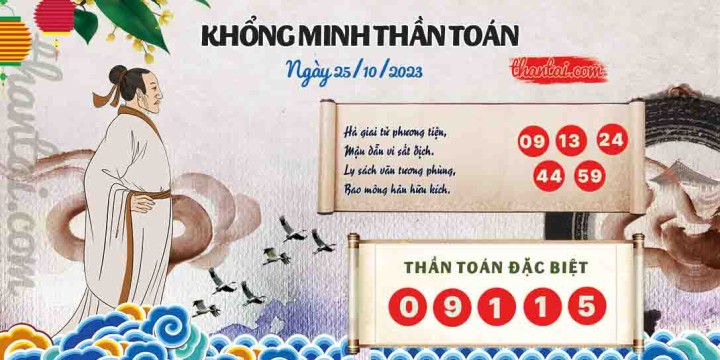Khổng Minh Thần Toán 13/02/2024