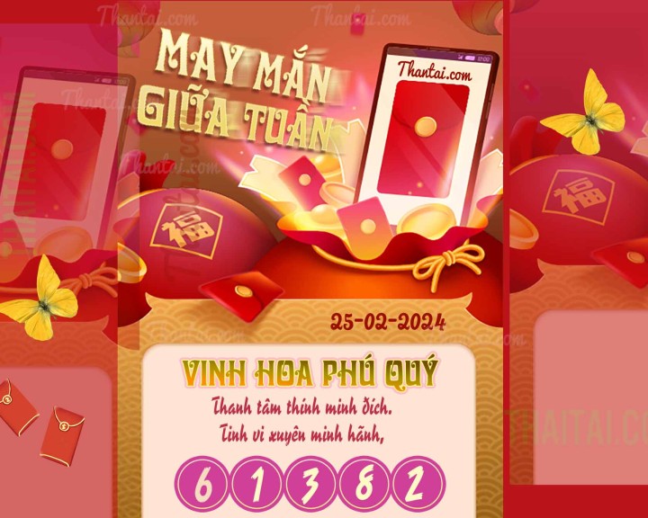 May Mắn Giữa Tuần 13/02/2024