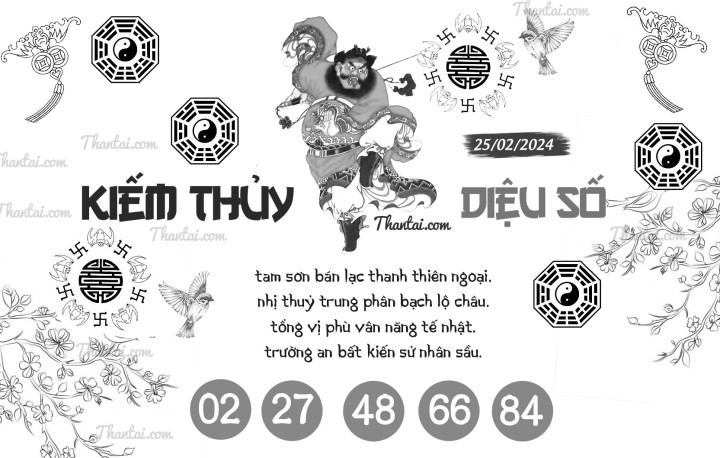 KIẾM THỦY DIỆU SỐ 13/02/2024