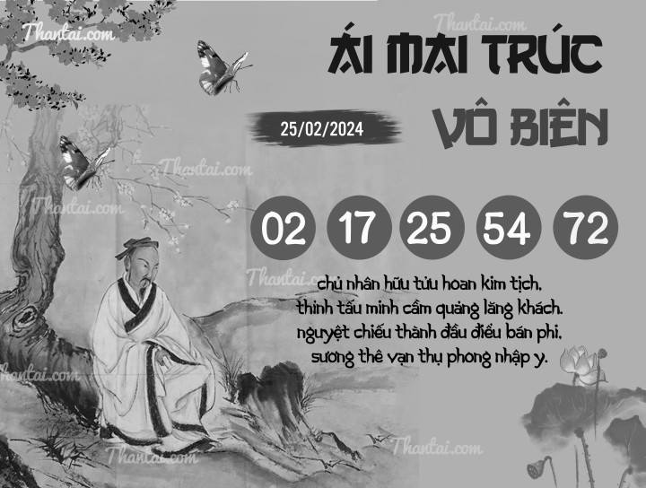 ÁI MAI TRÚC VÔ BIÊN 13/02/2024