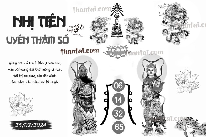 NHỊ TIÊN UYÊN THÂM SỐ 13/02/2024