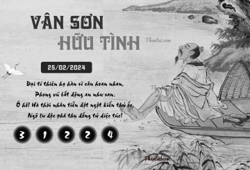 VÂN SƠN HỮU TÌNH 25/02/2024