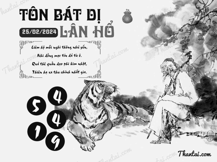 TÔN BÁT DỊ LÂN HỔ 13/02/2024