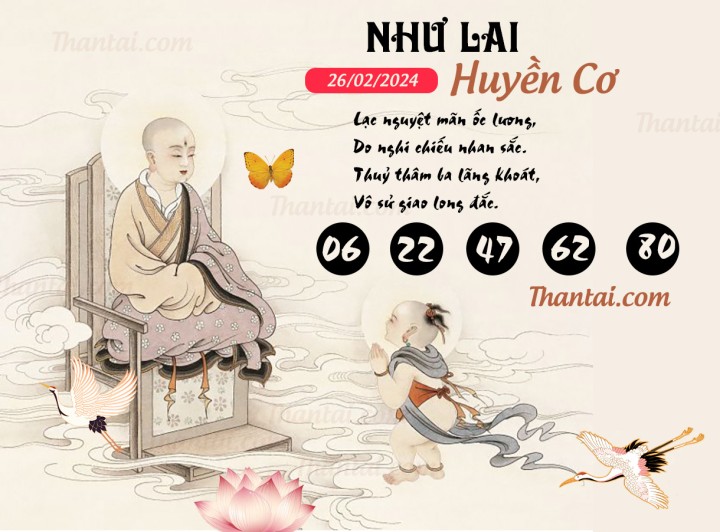 NHƯ LAI HUYỀN CƠ 13/02/2024