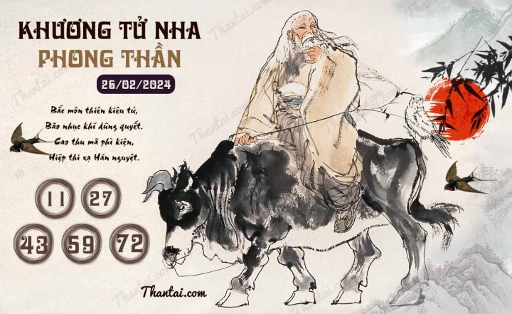 Khương Tử Nha Phong Thần 13/02/2024
